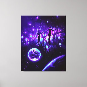 Toile Épouses dans l'univers de l'amour
