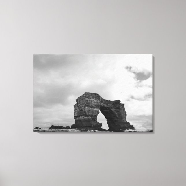 Toile Equateur, Îles Galapagos, Île Darwin, Vagues (Recto)