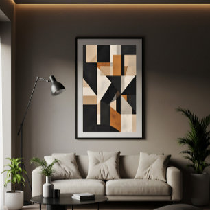 Toile Équilibre Géométrique