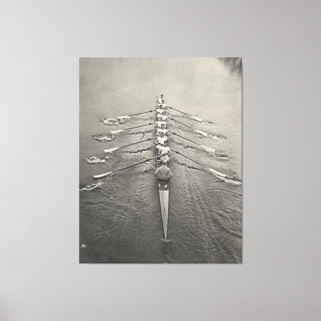 Toile Équipe de remorquage Cambridge 1910 (Recto)