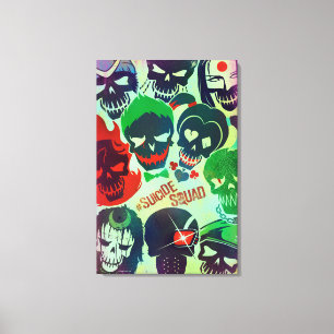 Toile Équipe de suicide Jeu de groupe