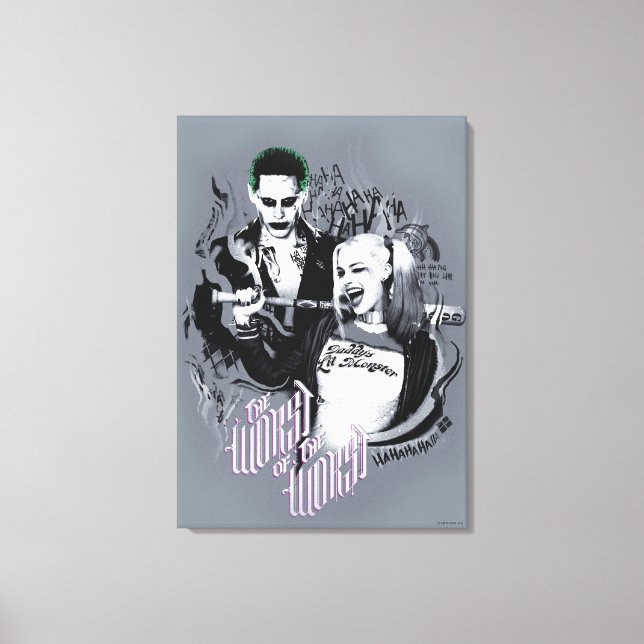 Toile Équipe de suicide | Le Pire des Pires (Recto)