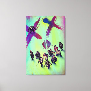 Toile Équipe de suicide   Poster de groupe