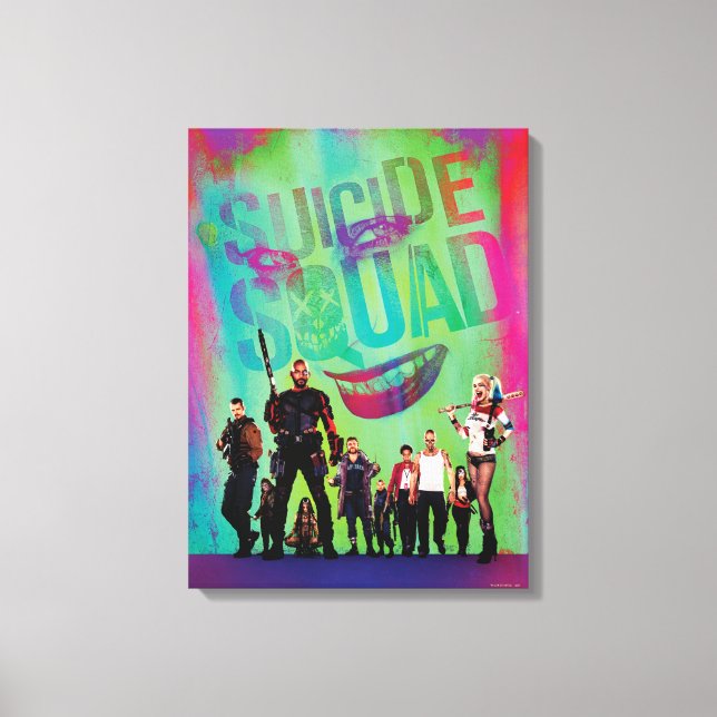 Toile Équipe de suicide | Poster du film Green Joker & S (Recto)
