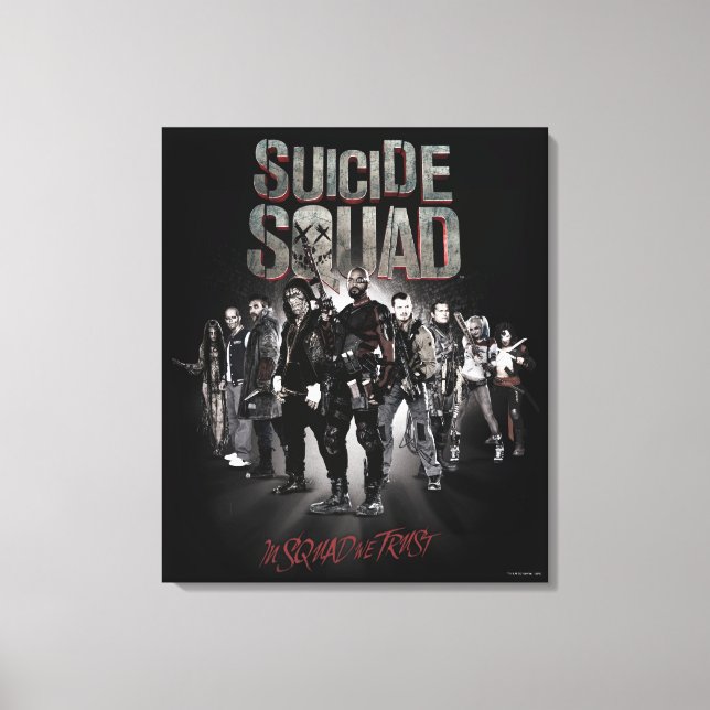 Toile Équipe de suicide |Task Force X (Recto)