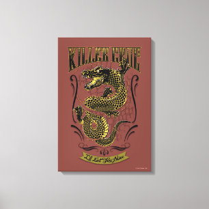 Toile Équipe de suicide   Tatouage Croc