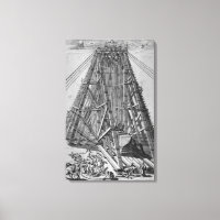 Erection de l'ancienne obèse égyptienne