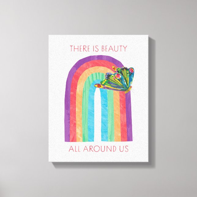 Toile Eric Carle | La Beauté Est Tout Autour De Nous (Recto)