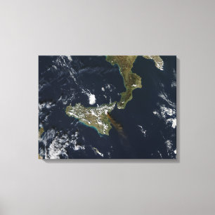 Toile Éruption de Mt l'Etna en Sicile