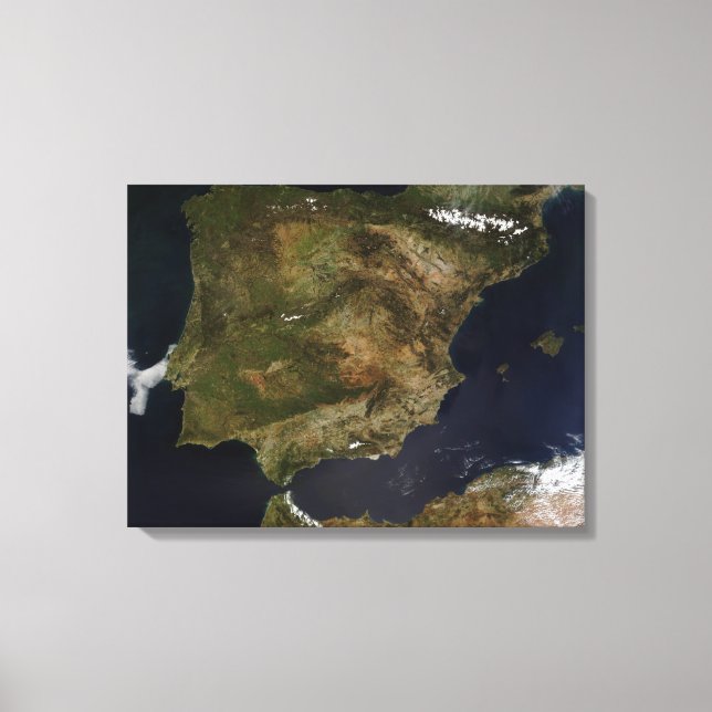 Toile Espagne et Portugal (Recto)