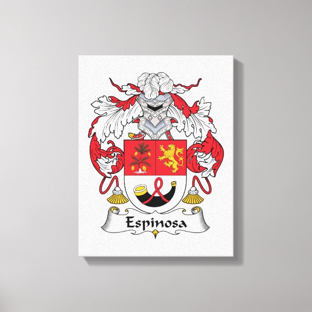 Toile Espinosa Family Crest (Recto)
