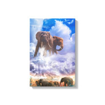 ESPRITS ÉLÉPHANTS DU Mont Kilimandjaro