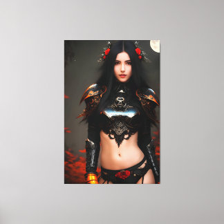 Toile Essai des Roses sauvages 083