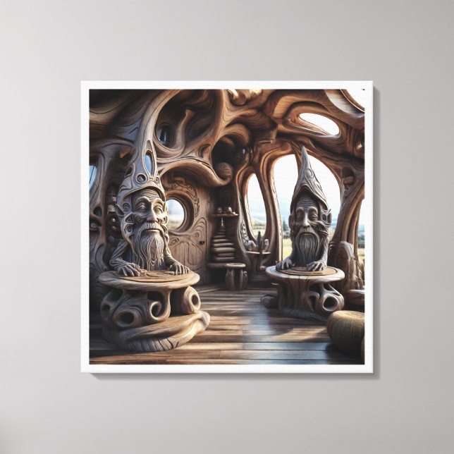 Toile Essence artistique de l'art Vision-thai d'Alex Gra (Recto)