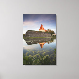 Toile Estonie, îles de l'Estonie occidentale, Saaremaa