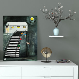 Toile Étapes inutiles Peinture par Alfred Fox