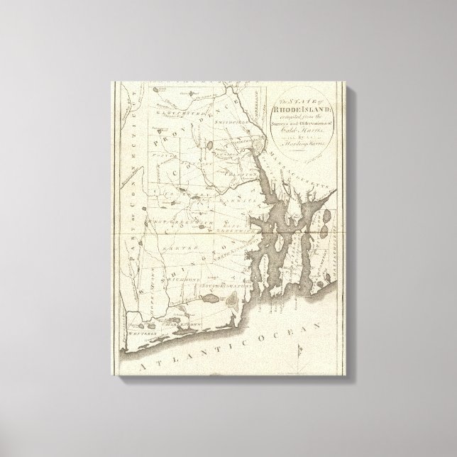 Toile État de l'île Rhode 2 (Recto)