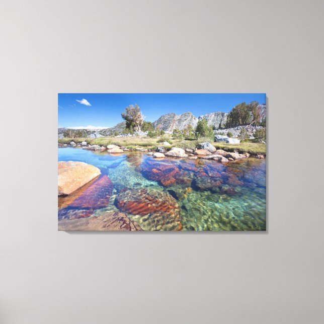 Toile États-Unis, Californie, Inyo National Forest 4 (Recto)