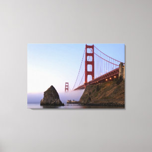 Toile États-Unis, Californie, San Francisco. Golden Gate