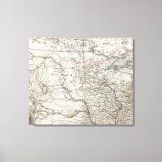 Toile États-Unis d'Amérique Centre ouest