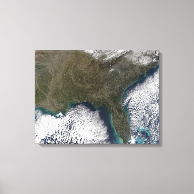 Toile États-Unis d'Amérique du Sud (Recto)