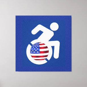 Toile États-Unis handicapés