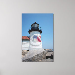 Toile États-Unis, Massachusetts, Nantucket. Brant Point