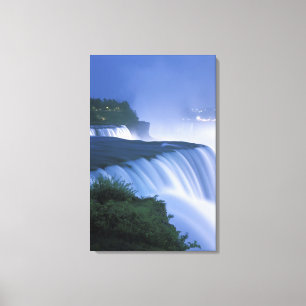 Toile États-Unis, New York, chutes du Niagara. American