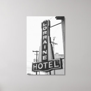 Toile États-Unis, Tennessee, Memphis : Droits Civils Nat
