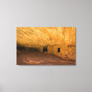 Toile États-Unis, Utah, Cedar Mesa, Mule Canyon. Grès