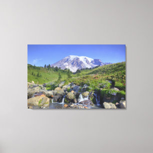 Toile États-Unis, Washington, Mt Rainier NP, Mt Rainier