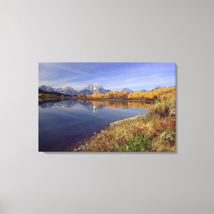 Toile États-Unis, Wyoming, Grand Teton National Park. Mt