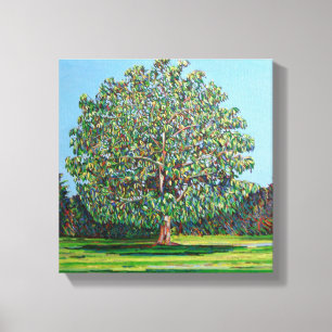 Toile Été d'arbre d'arc
