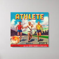 Étiquette de la marque Athlete Citrus