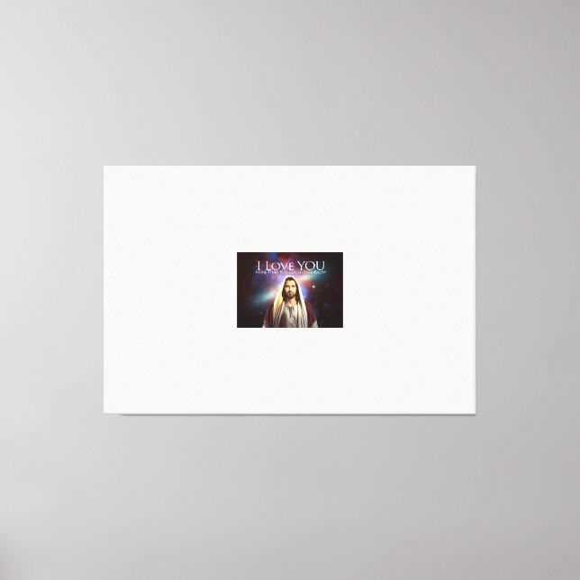 Toile étirée Impression du Seigneur Jésus (Recto)