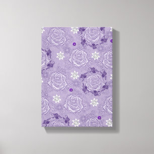 Toile étirée Imprimer Fête des Mères Floral