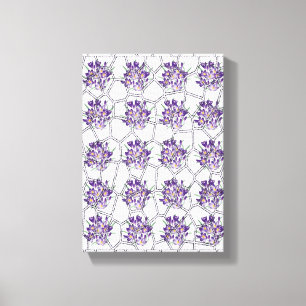 Toile étirée Imprimer Fête des Mères Floral