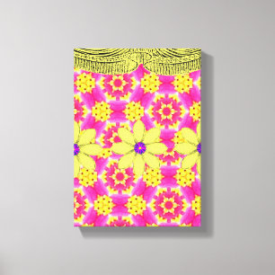 Toile étirée Imprimer Fête des Mères Floral