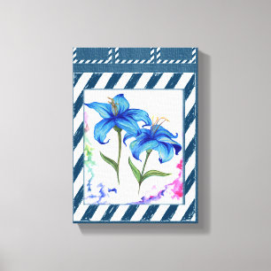 Toile étirée Imprimer Fête des Mères Floral