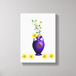 Toile étirée Imprimer Fête des Mères Floral