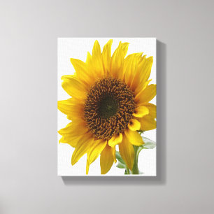 Toile étirée Imprimer Fête des Mères Tournesol