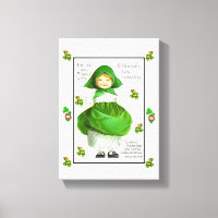 Toile étirée Imprimer Saint Patrick's Day