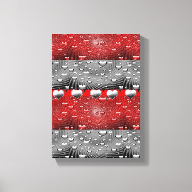 toile étirée Imprimer Saint-Valentin (Recto)