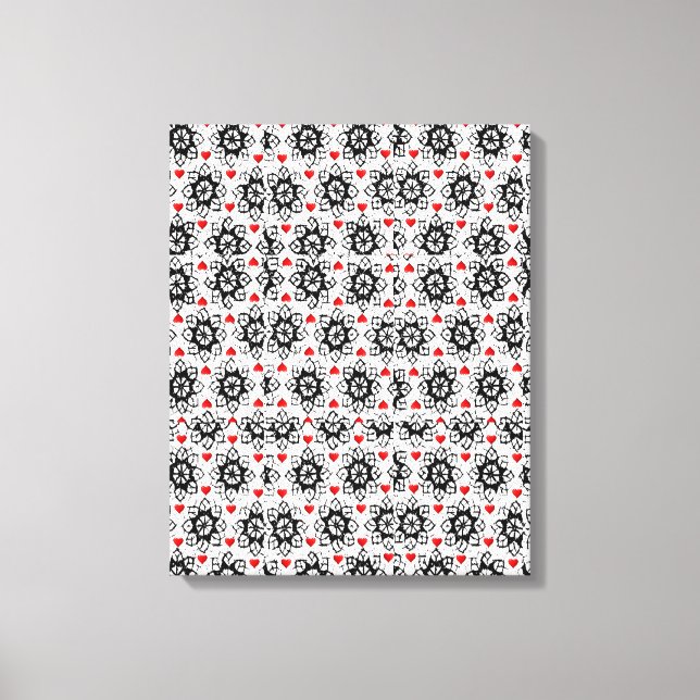 toile étirée Imprimer Saint-Valentin (Recto)