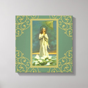 Toile Étoile de Mary de grêle du chapelet d'avenue Mar