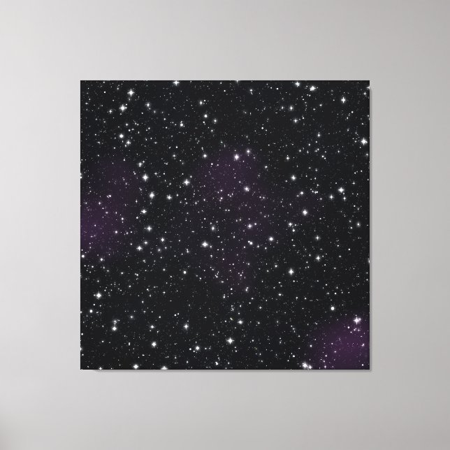 Toile Étoiles spatiales Galaxy Nebula Mur Art Imprimer (Recto)