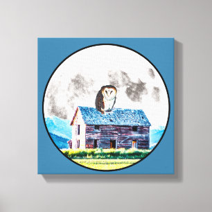 Toile Être jour et nuit