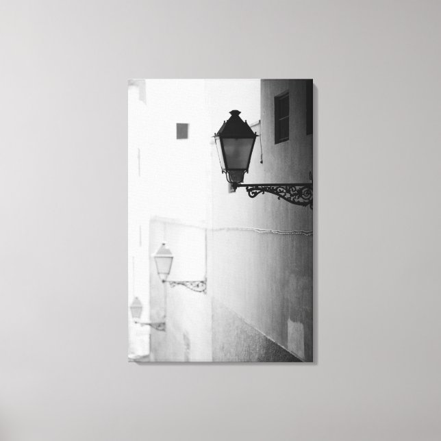 Toile Europe, Espagne, Majorque. Lumières, Palma (Recto)