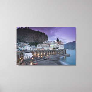 Toile Europe, Italie, Campanie (Côte d'Amalfi) Atrani :