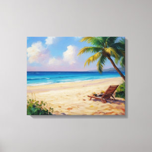Toile Évasion de plage